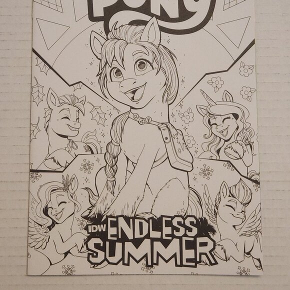 My Little Pony: Endless Summer #1RI (2023) IDW, Limit 1 for 10 Retailer, NEW - Picture 2 of 12